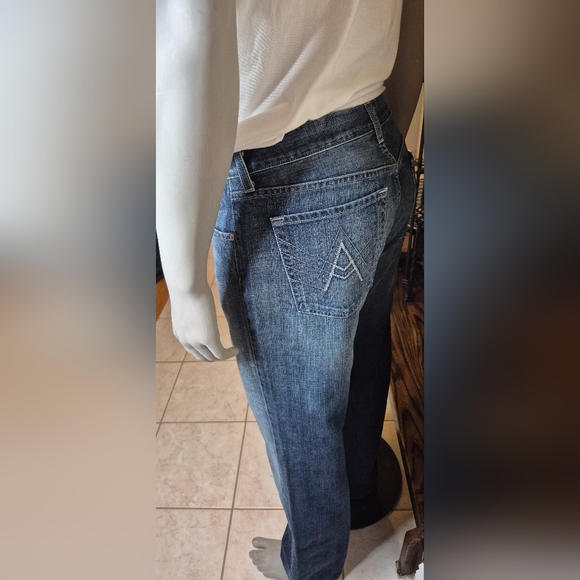 7 For All Mankind Men's Relaxed Fit Jeans - Blue - Picture 3 of 15